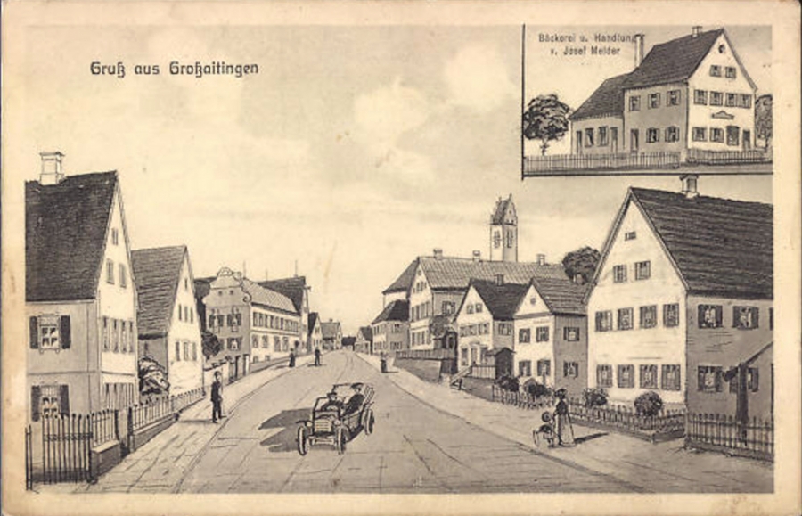 Postkarte-Grossaitingen